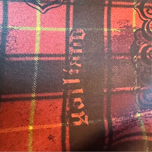 John Galliano Silk Dress | Elegant Plaid Print | Designer Luxury - Picture 16 of 16